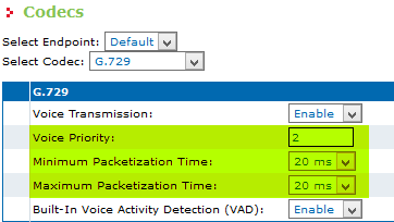 MDX 4124 G729