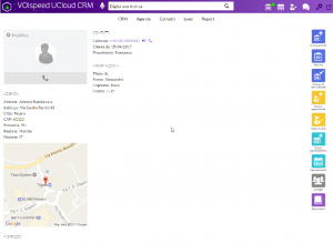 CRM: Dettaglio contatto