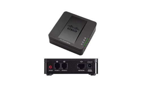Adattatore analogico Cisco 2 porte FXS ATA191