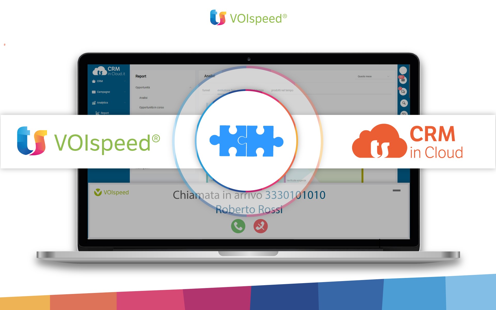 TeamSystem Communication annuncia l’integrazione di VOIspeed con CRM in Cloud