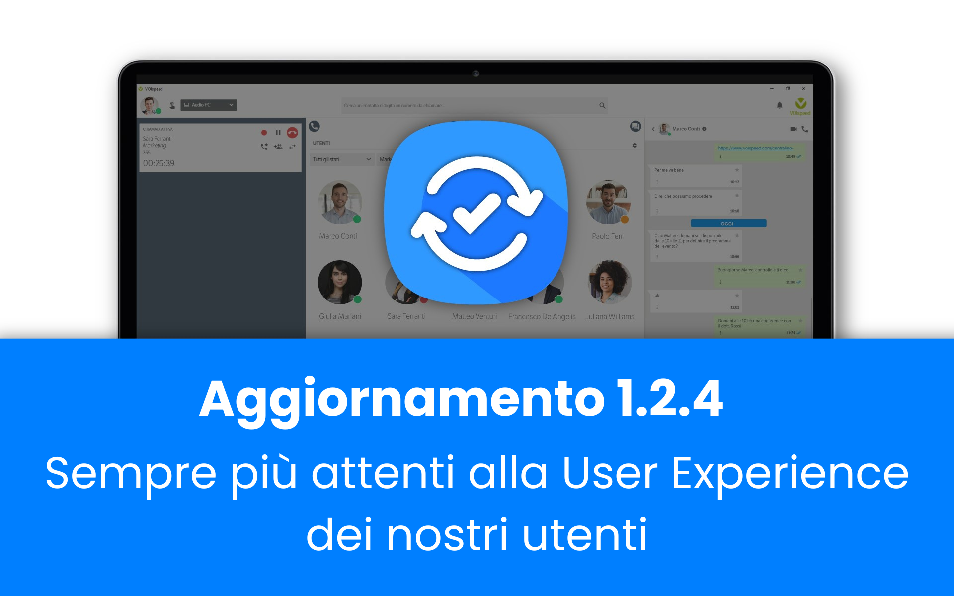 Aggiornamento 1.2.4: sempre più attenti alla User Experience dei nostri utenti