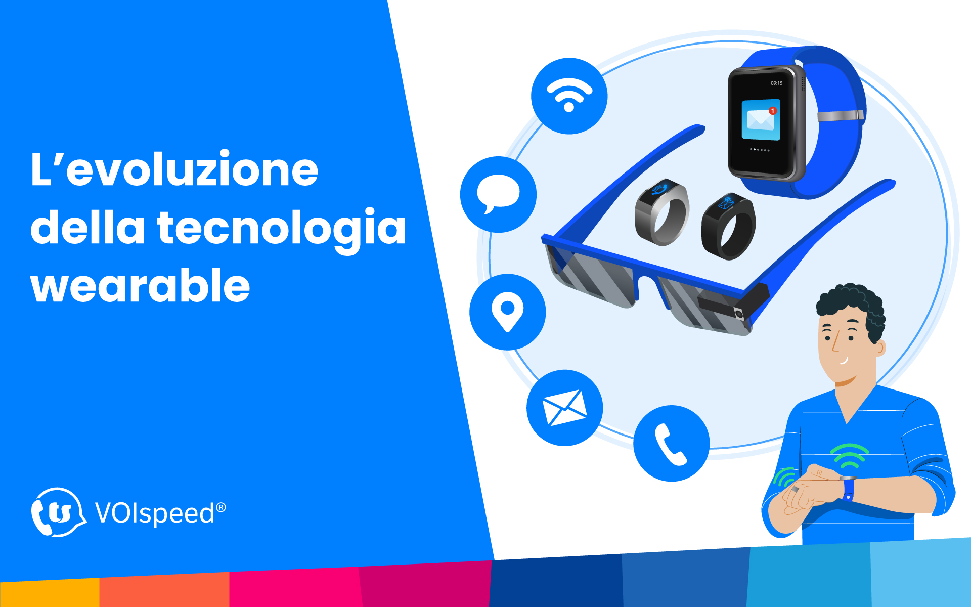 L’evoluzione della tecnologia wearable