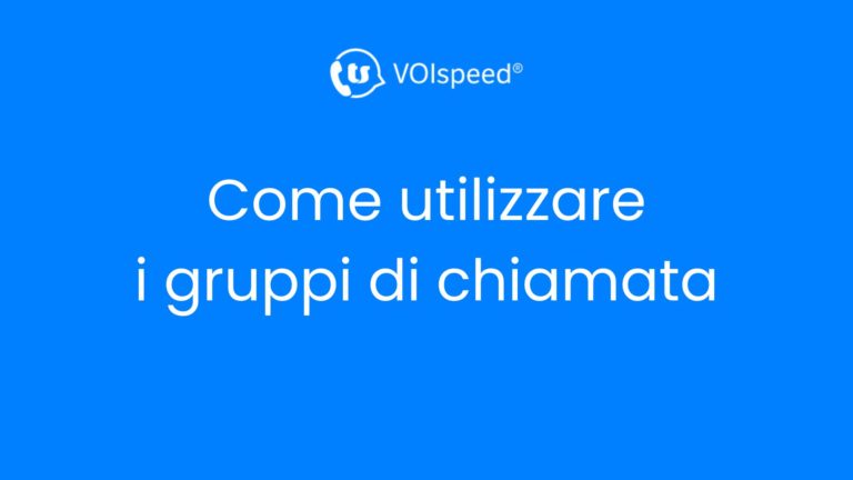 Come utilizzare i gruppi di squillo