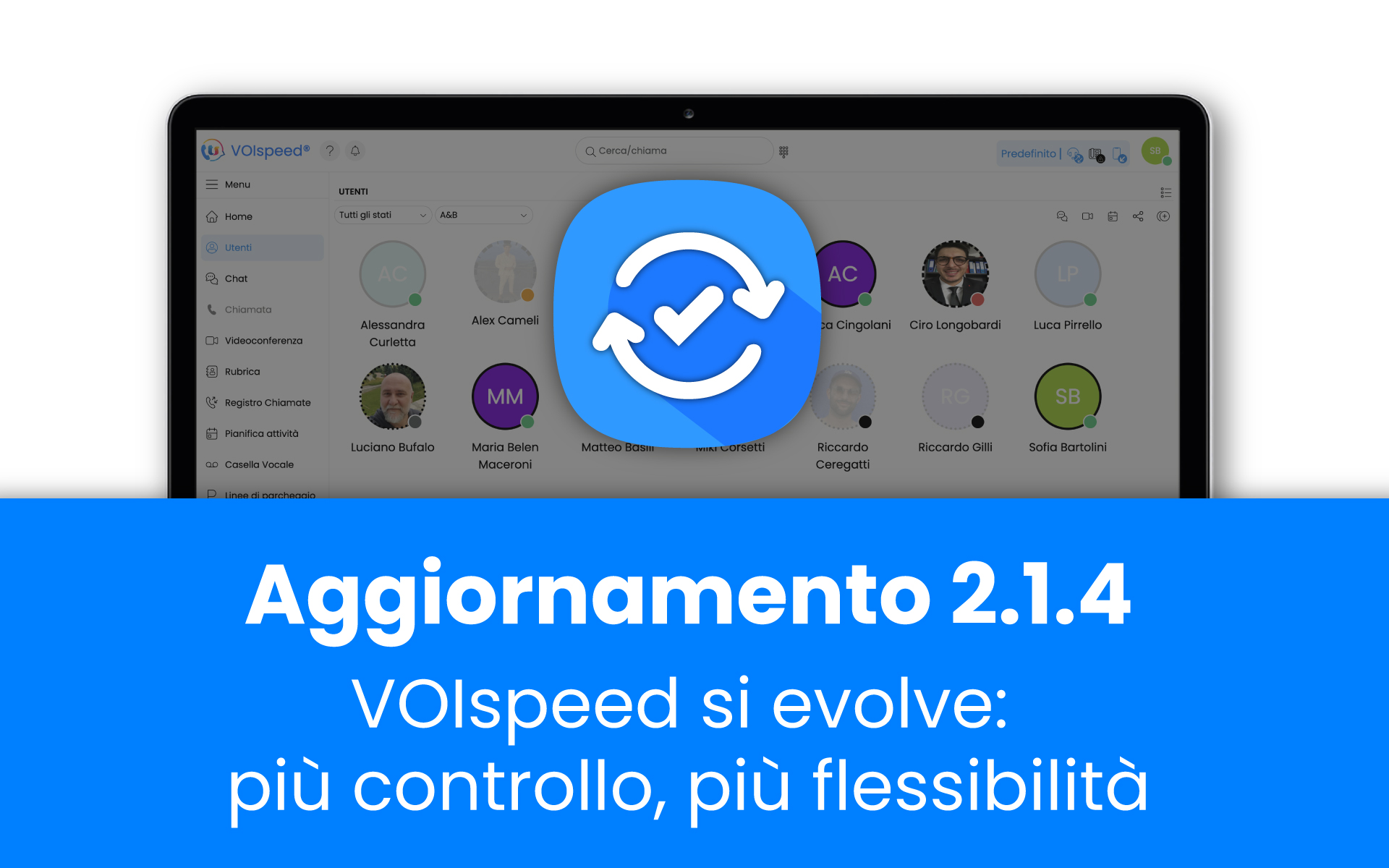 Aggiornamento 2.1.4: più controllo, più flessibilità
